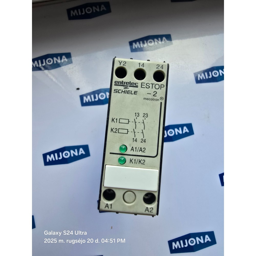Schiele  2.450.800.20 ENTRELEC ESTOP 230V AC 50HZ