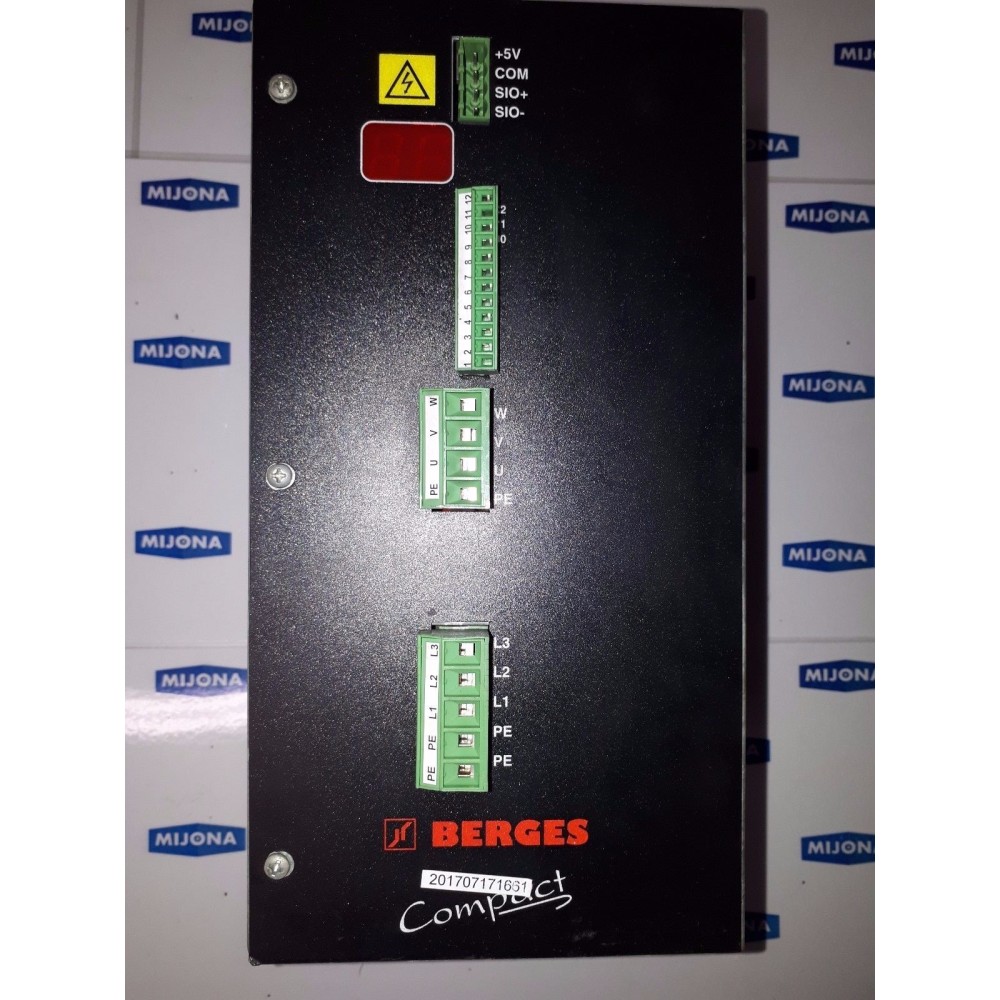 BERGES COMPACT 3.0 kW Frequenzumrichter 460V BERGES COMPACT 3.0 kW Frequenzumrichter 460V