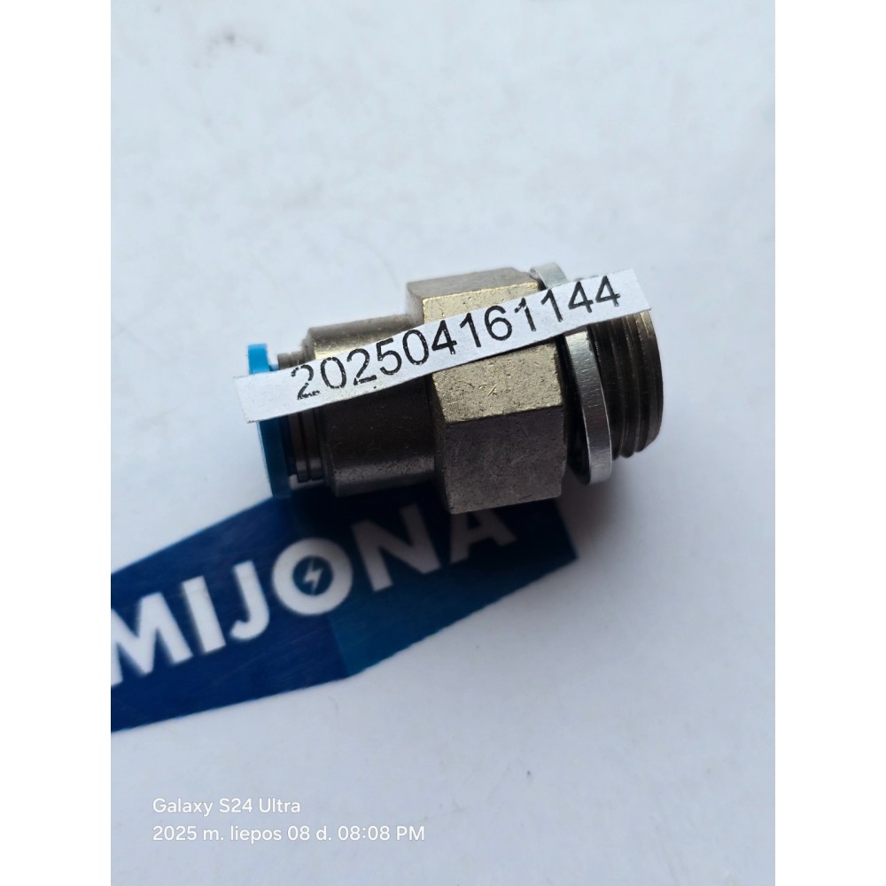 Festo QSK-G3/8-8 186299 PUSH IN FITTING SELF SEALING NEW OLD STOCK
