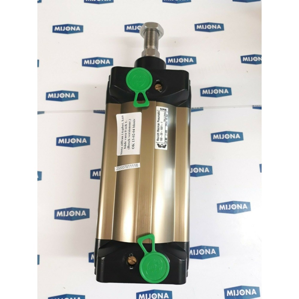 Rexroth Mecman 98W26 Ø 80 10Bar PNEUMATIC CYLINDER 168 08 1001 1 (New old stock)