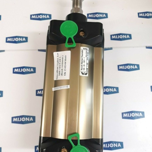 Rexroth Mecman 98W26 Ø 80 10Bar PNEUMATIC CYLINDER 168 08 1001 1 (New old stock)