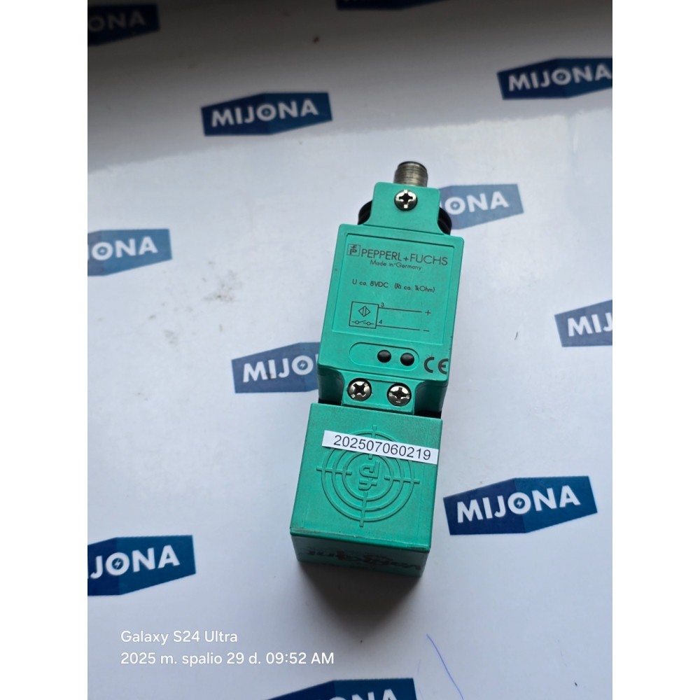 Pepperl + Fuchs NJ6 S1+ 15796 INDUCTIVE SENSOR 8VDC 15795 Pepperl + Fuchs NJ6 S1+ 15796 INDUCTIVE SENSOR 8VDC 15795