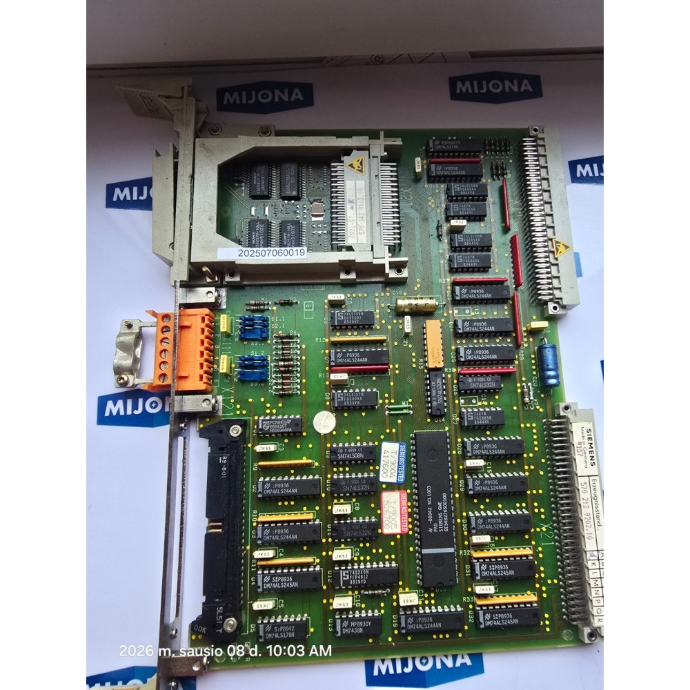 Siemens SIMATIC 570 212 9202 10 6FX1134 2BC01 Circuit Board GE.570212.0003.10 Siemens SIMATIC 570 212 9202 10 6FX1134 2BC01 Circuit Board GE.570212.0003.10