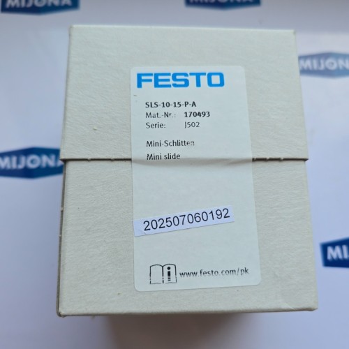FESTO SLS-10-15-P-A 170493 SLS 10 15 P A MINI SLIDE