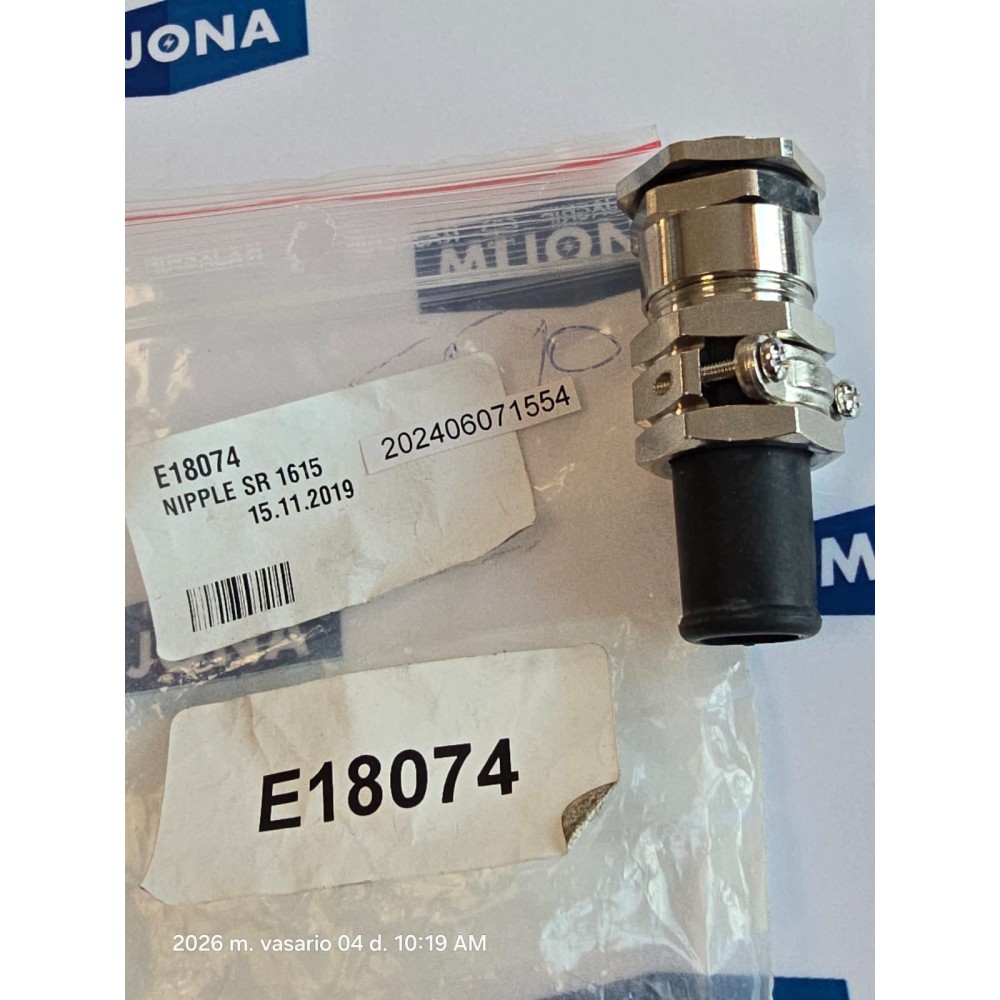 LAPP SKINDICHT E18074 NIPPLE SR 1615 SR1615  NEW OLD STOCK