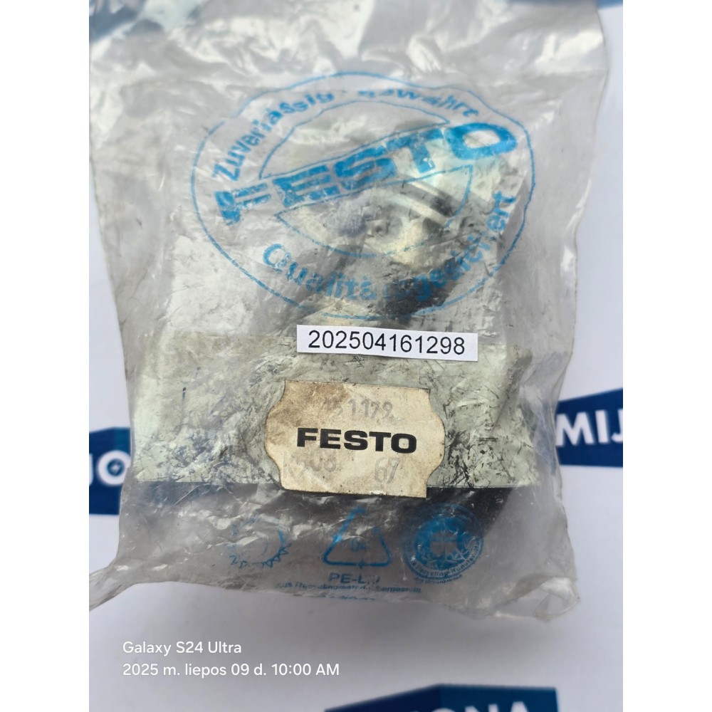 Festo GRLA Flow Control Valve 151179 NEW OLD STOCK Festo GRLA Flow Control Valve 151179 NEW OLD STOCK