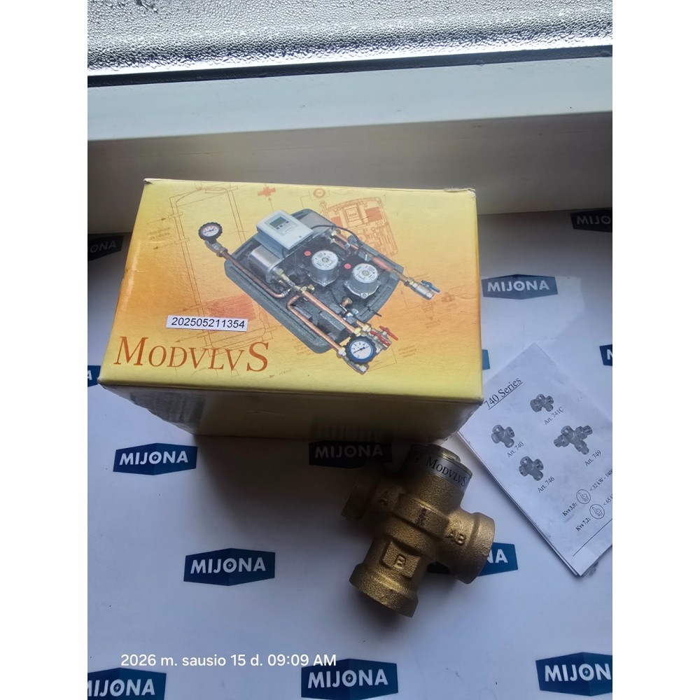 MODVLVS 740 SIZE 3/4 03740-55 ANTICONDENSING VALVE WITH THERMOSTATIC NEW OLD STO