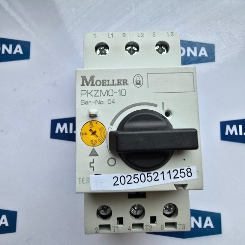 MOELLER PKZM0 10 MOTORSCHUTZSCHALTER 50 60HZ 6000V MOELLER PKZM0 10 MOTORSCHUTZSCHALTER 50 60HZ 6000V