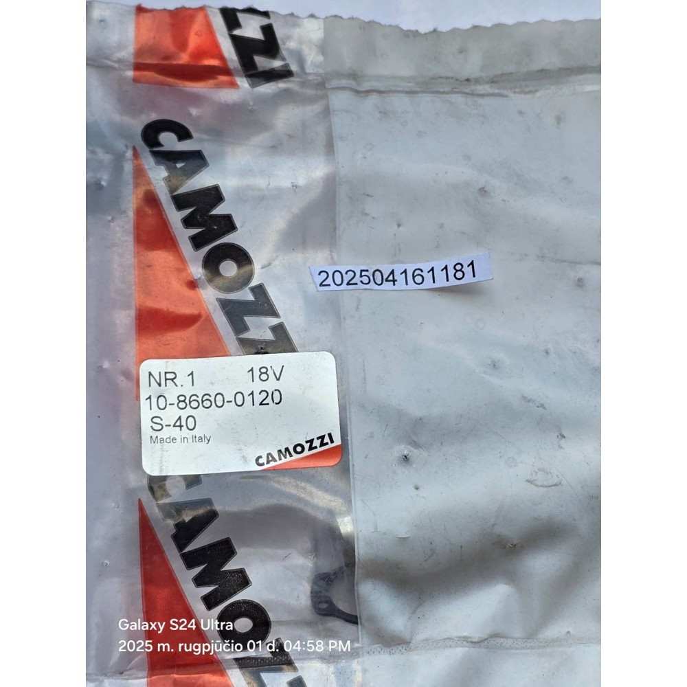 Camozzi 18V 10-8660-0120 S-40  Laberbolzen NEW OLD STOCK
