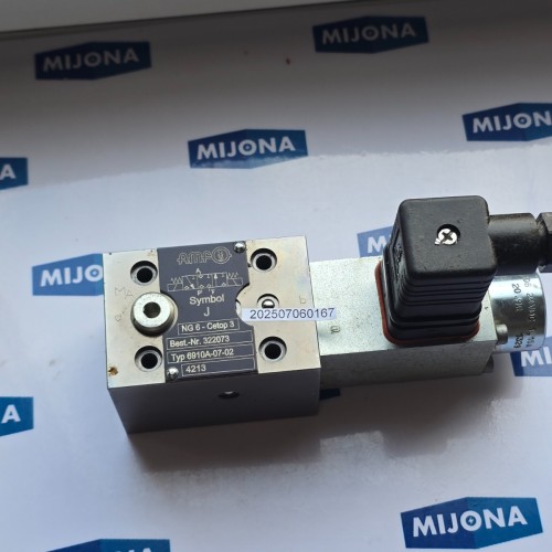 AMF NG 6 CETOP 3 TYP 6910A 07 02 SYMBOL J  Co 322073 COntrol Valve NG 6-CETOP 3