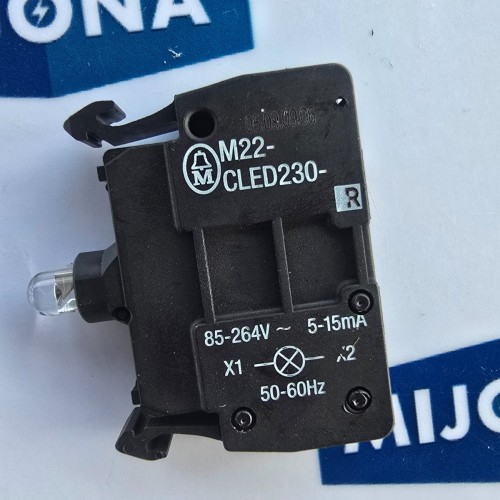 EATON M22 CLED230 85-264V 5-15mA red NEW OLD STOCK