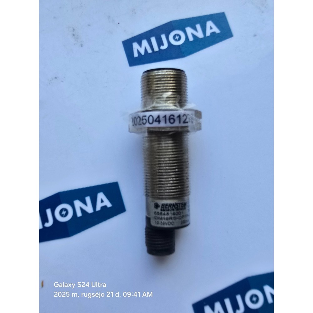 BERNSTEIN SENSORTECHNIK 6554816001 OM18RS-DPTP-03,0-SL 10-36V DC 200mA