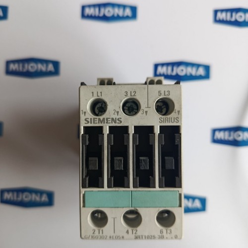 Siemens Schutz Contactor 3RT1025-3BB40 Siemens Schutz Contactor 3RT1025-3BB40
