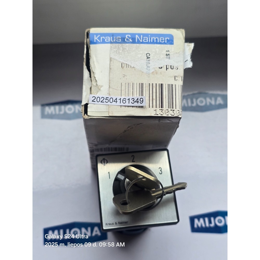 Kraus & Naimer CA10 A730 F EFA1 AT18W970 Schalter SWITCH CA10 NEW OLD STOCK)