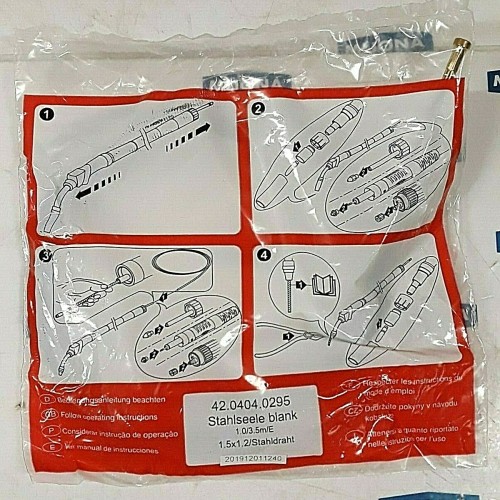 FRONIUS STAHLSEELE BLANK 42 0404 0295 1.0/3.5m/E 1,5X1,2 STEEL WIRE