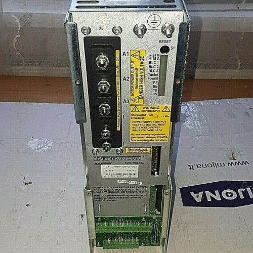 Indramat TDM 1 2 050 300 W1 000 Module Servo Controller Programming