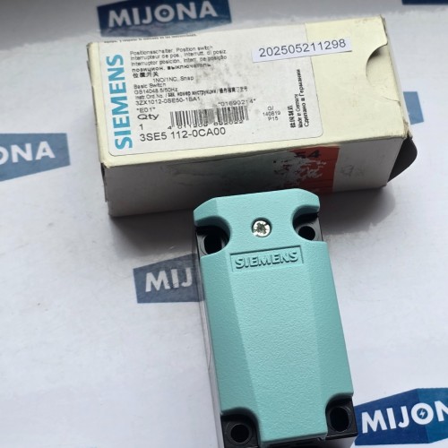 SIEMENS 3SE5 112 0CA00 1NO 1NC POSITON switch  3SE51120CA00 NEW OLD STOCK