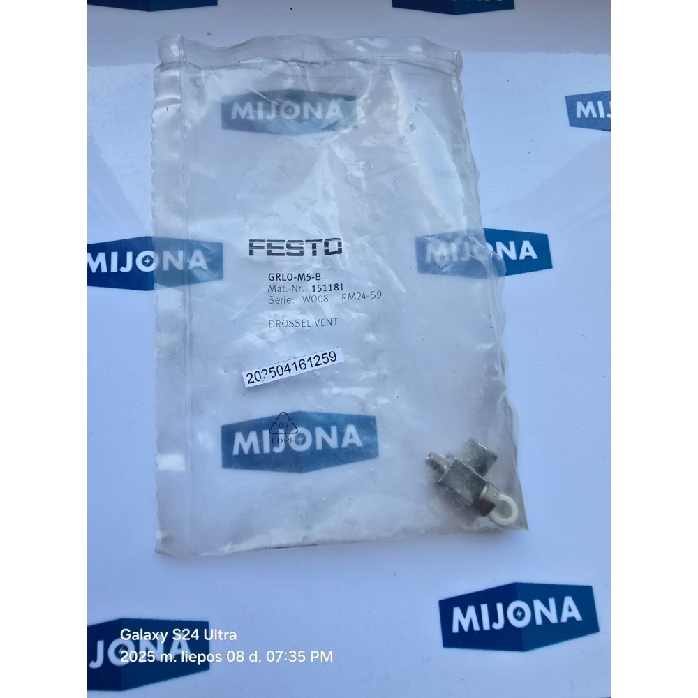 Festo GRLO M5 B 151181 VALVE