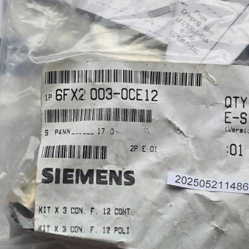 Siemens 6FX2 003-0CE12 6FX2003-0CE12 CONNECTOR