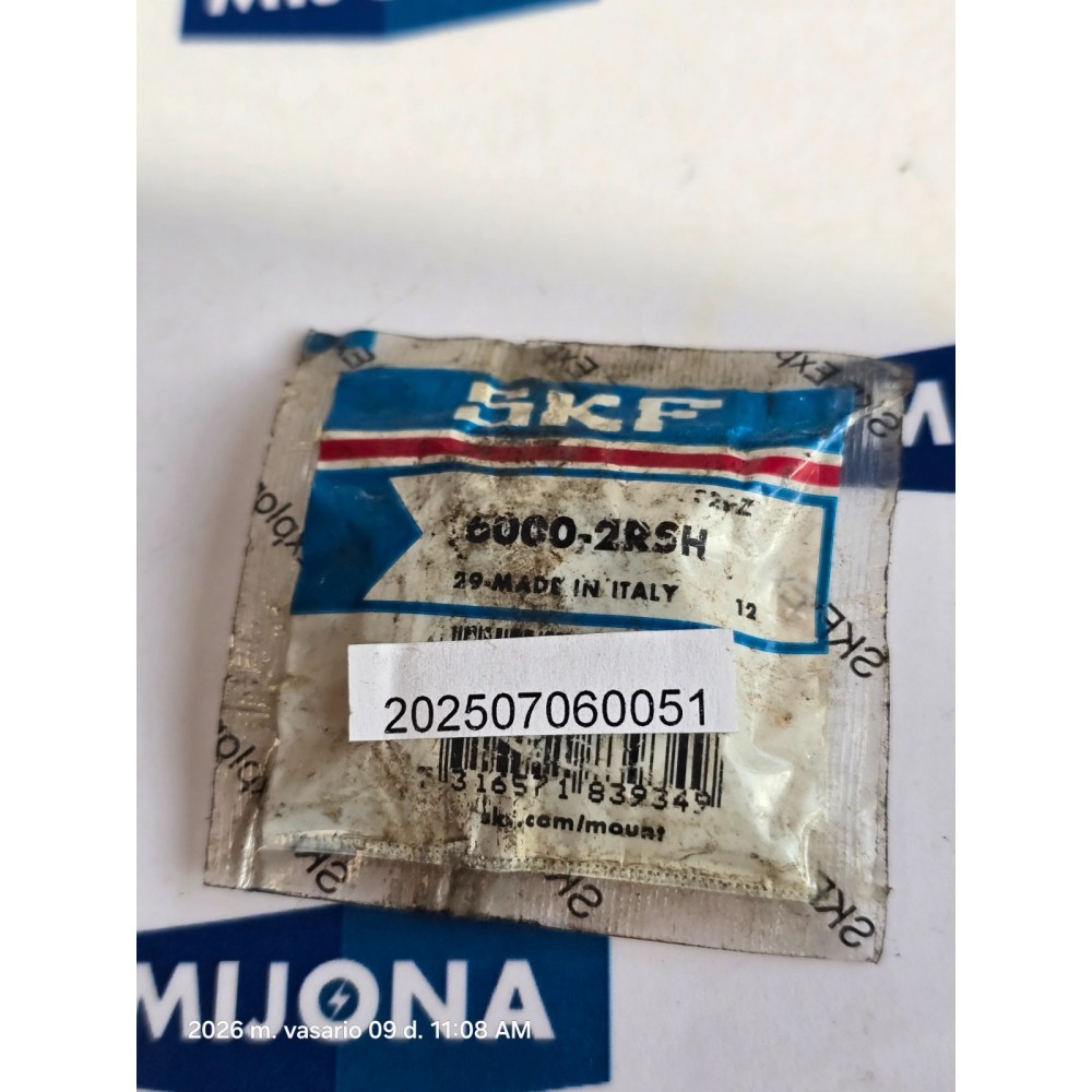 SKF EXPLORER Kugellager 6000 2RSH 60002RSH NEW OLD STOCK