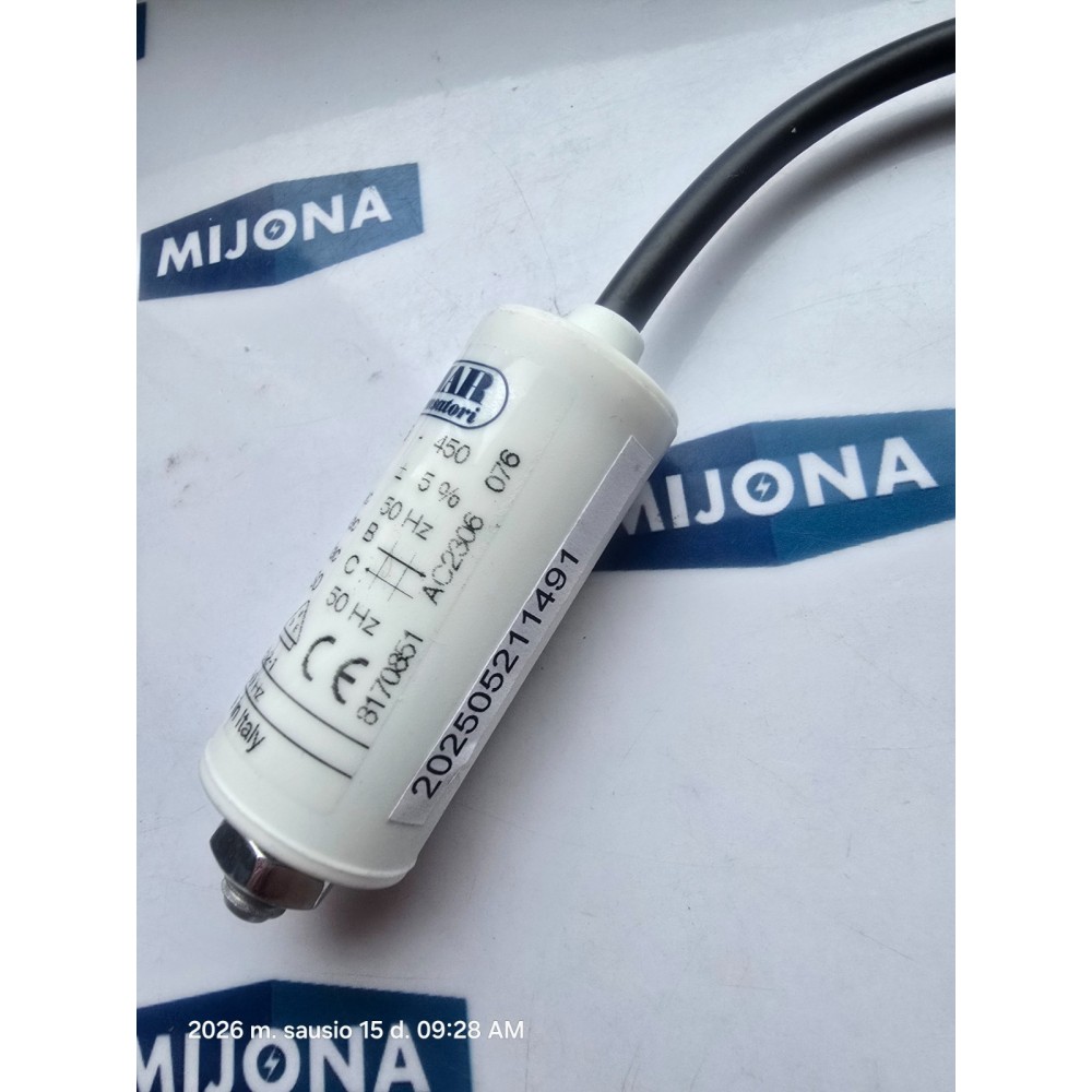 COMAR CONNDENSATOR MKA 1.5 60HZ  1.5uF 400-450VAC