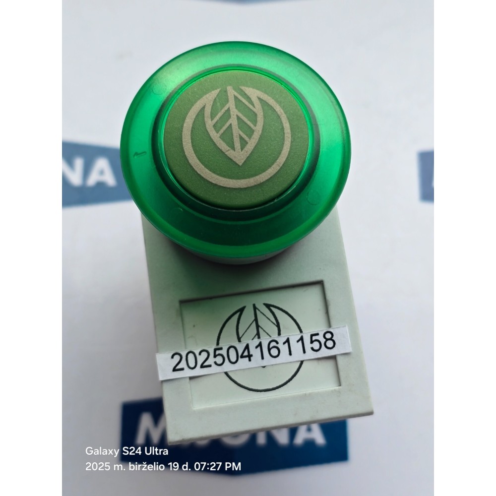 EATON M22 LED 12 30V 5-14mA Mushroom Head Pushbutton Green M22 EATON M22 LED 12 30V 5-14mA Mushroom Head Pushbutton Green M22