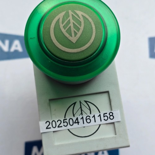 EATON M22 LED 12 30V 5-14mA  Mushroom Head Pushbutton Green M22