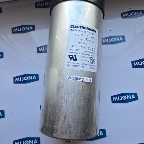 ELECTRONICON PK16 E50 N21 125N10 Capacitor  new old stock)
