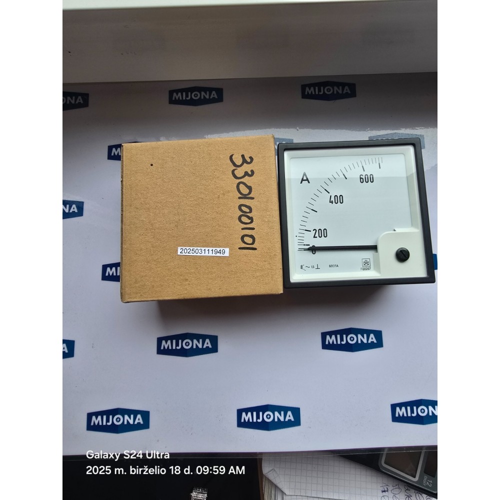 Iskra FQ0207 32385 SCALE BIANCO DIAL 600 1A Voltmeter (NEW OLD STOCK) Iskra FQ0207 32385 SCALE BIANCO DIAL 600 1A Voltmeter (NEW OLD STOCK)