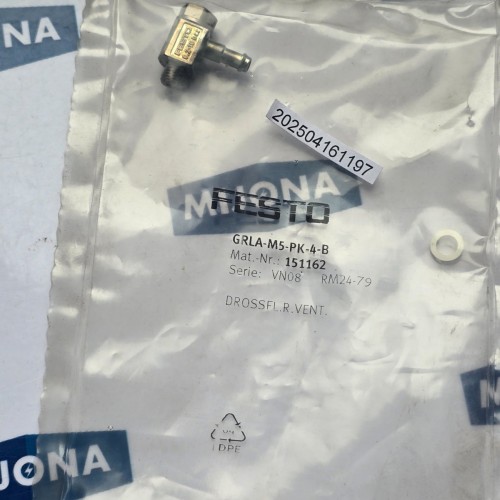 FESTO GRLA M5 PK 4 B 151162 GRLA-M5-PK-4-B FESTO GRLA M5 PK 4 B 151162 GRLA-M5-PK-4-B