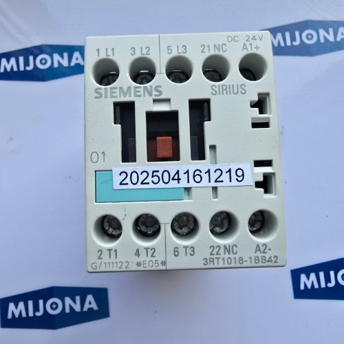 SIEMENS SIRIUS 3RT1016 1BB42 CONTACTOR 3RT10161BB42 3RT1016-1BB42 DC 24V