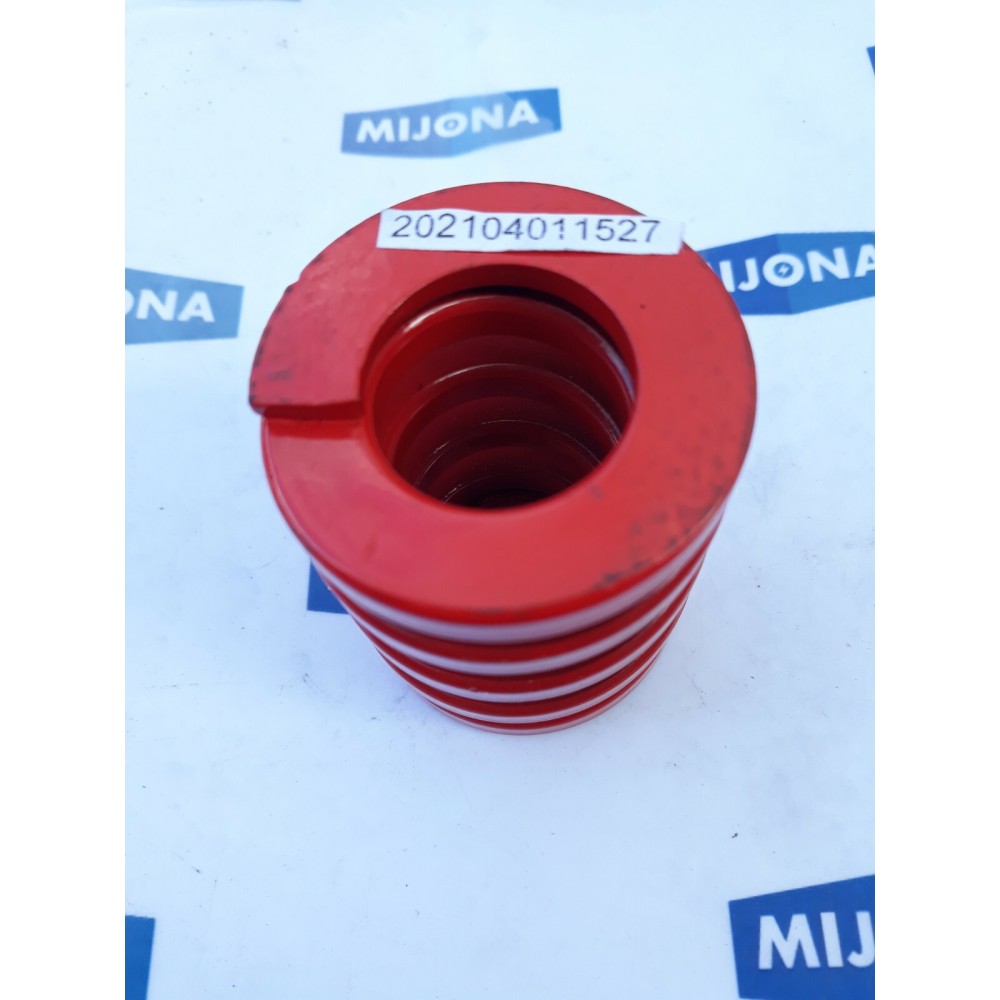 BORDIGNON XLL 2002R51065 spring Feder L=65MM red rot (new old stock) BORDIGNON XLL 2002R51065 spring Feder L=65MM red rot (new old stock)