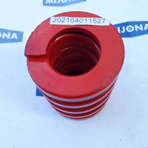 BORDIGNON XLL 2002R51065 spring Feder L=65MM red rot (new old stock)