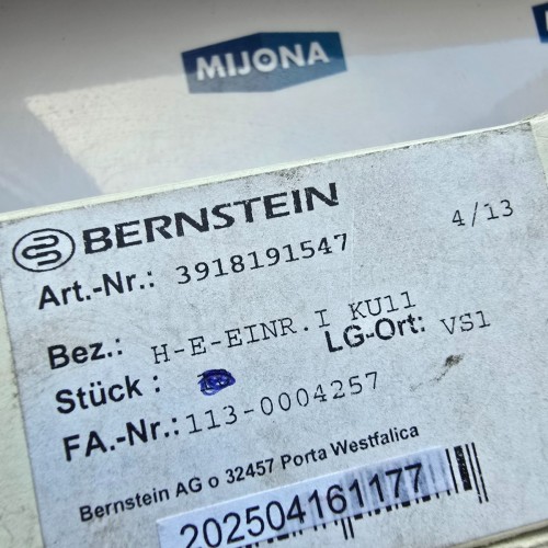 BERNSTEIN H-E-EINR 3918191547 NEW OLD STOCK BERNSTEIN H-E-EINR 3918191547 NEW OLD STOCK