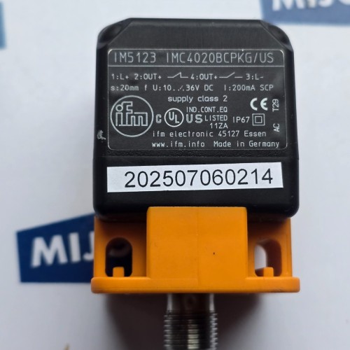 Ifm electronic IM5123 IMC4020BCPKG US NDUCTIVE SENSOR Ifm electronic IM5123 IMC4020BCPKG US NDUCTIVE SENSOR