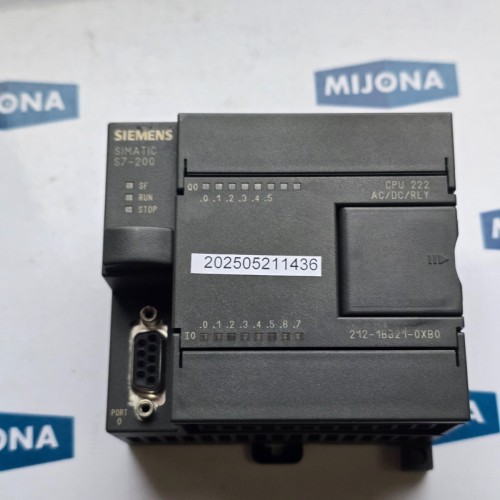Siemens S7 200 6ES7 212-1BB21-0XB0  6ES7212-1BB21-0XB0 CPU 222