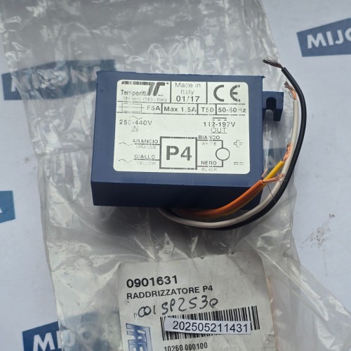 TEMPORITI F5A 1.5A 0901631  RADDRIZZATORE P4  RECTIFIER