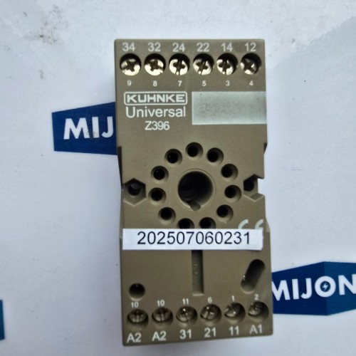 Kuhnke UNIVERSAL Z396 RELAY BASE