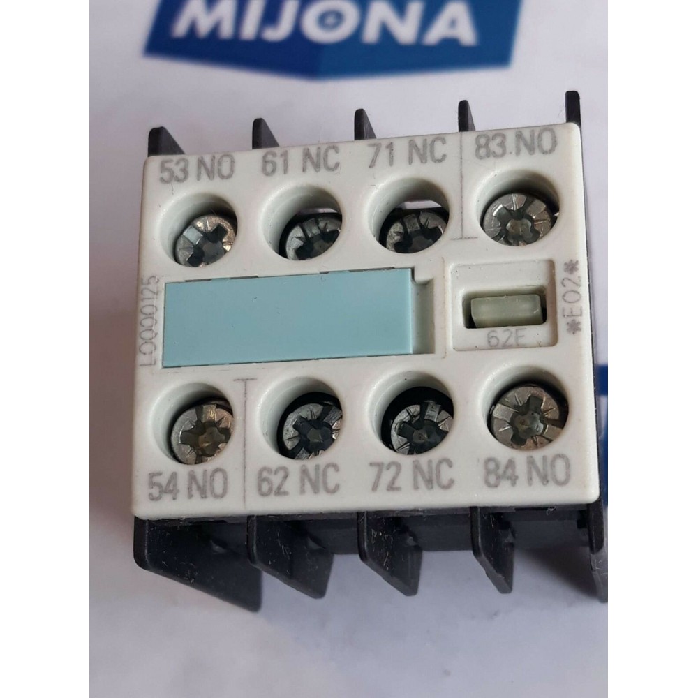 SIEMENS 3RH1911 1GA22 690V 220-230V DC13 AC15 Auxiliary contact block