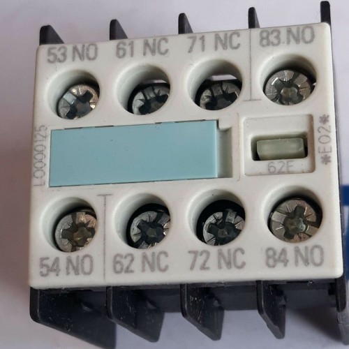 SIEMENS 3RH1911 1GA22 690V 220-230V DC13 AC15 Auxiliary contact block