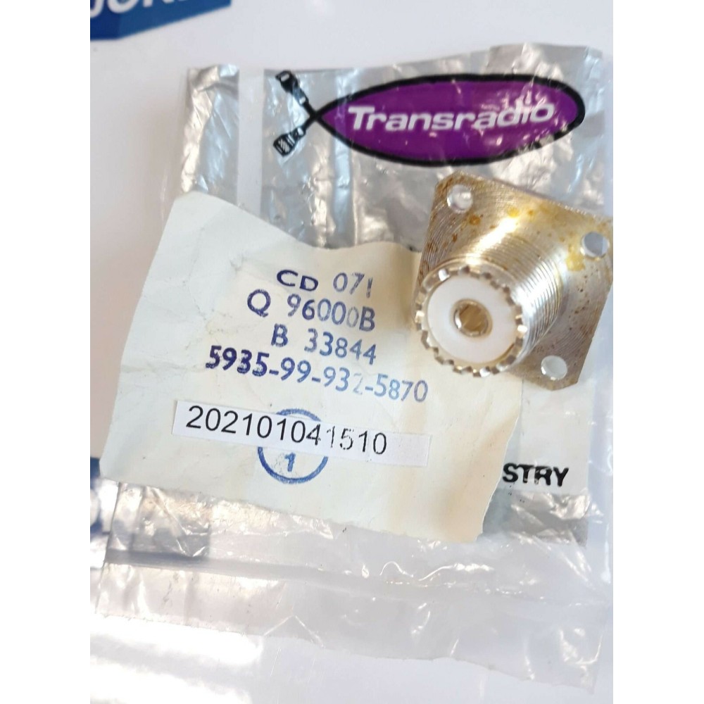 Transradio connector 5935 99 932 5870 Q 96000B B 33844 (New old stock)