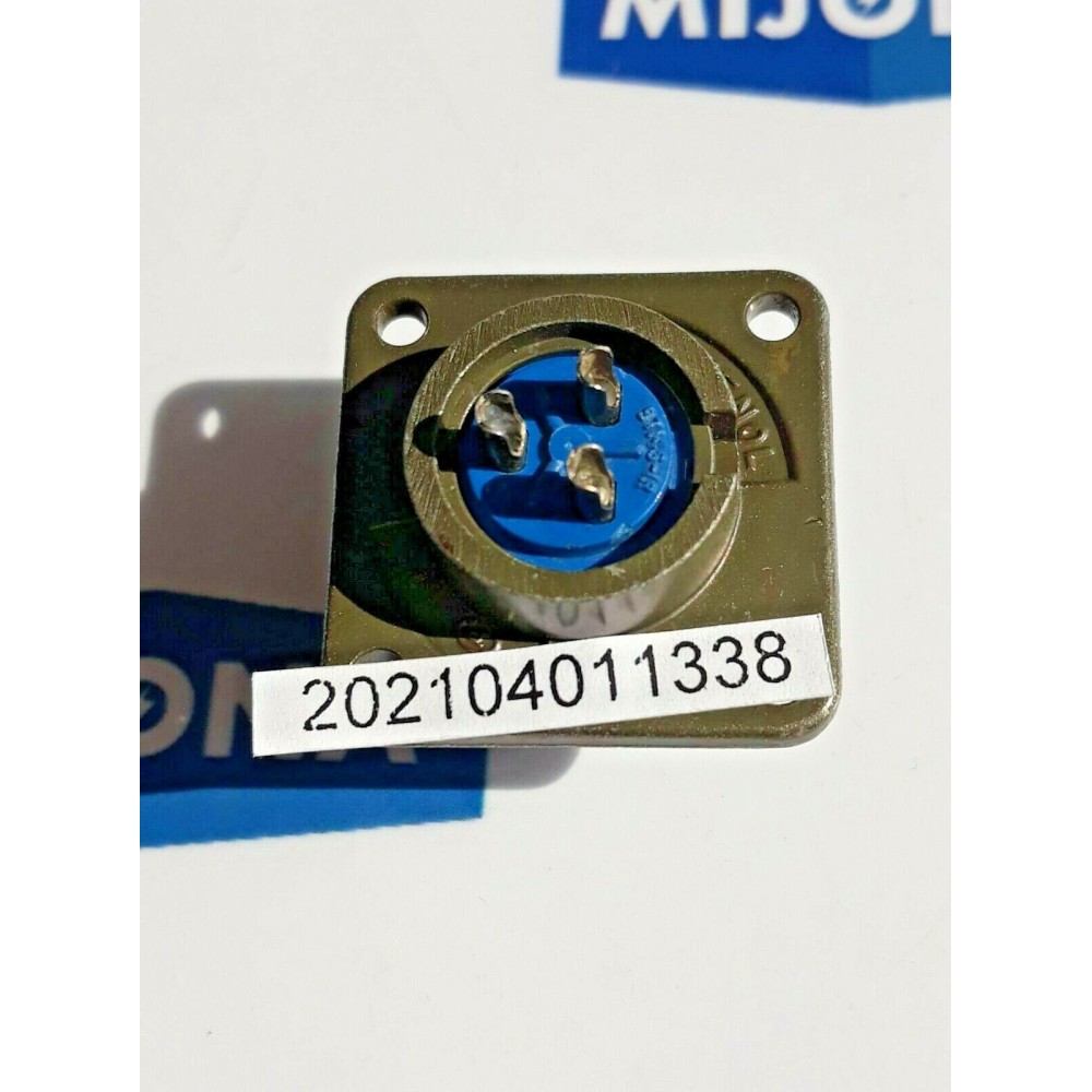 Amphenol MILITARY 9714S 1R CONNECTOR 14S 15 (NEW OLD STOCK) Amphenol MILITARY 9714S 1R CONNECTOR 14S 15 (NEW OLD STOCK)