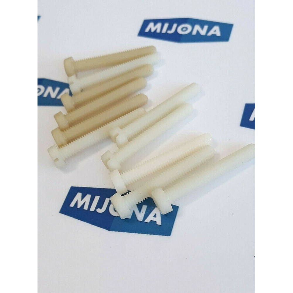 SPRAYMATE X9SVCB230 6X40 SCREW GLASSFIBER Price for 11 psc new old stock SPRAYMATE X9SVCB230 6X40 SCREW GLASSFIBER Price for 11 psc new old stock