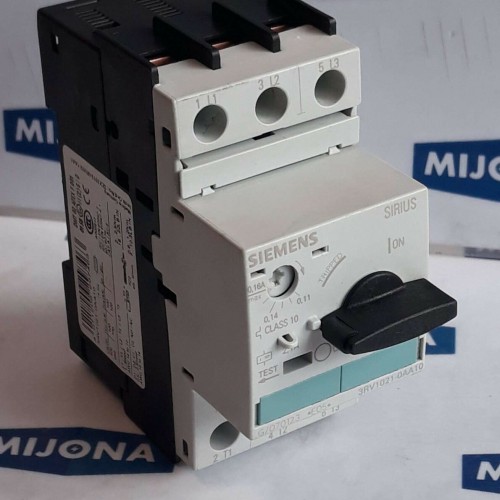 Siemens SIRIUS 3RV1011 0AA10 0,11-0,16A 50-60HZ CIRCUIT BREAKER NEW OLD STOCK