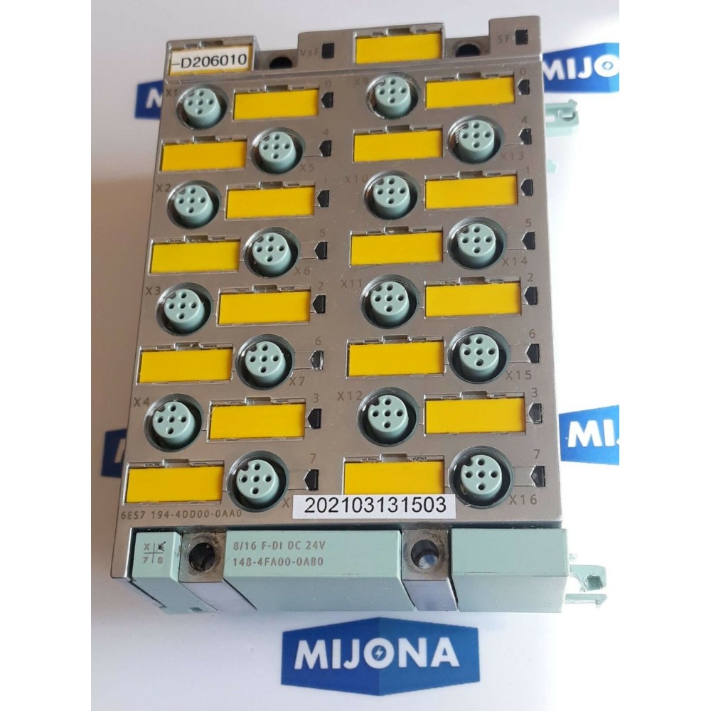 SIEMENS MODULE 6ES7 194 4DD00 0AA0 BASE 6ES7194-4DD00-0AA0