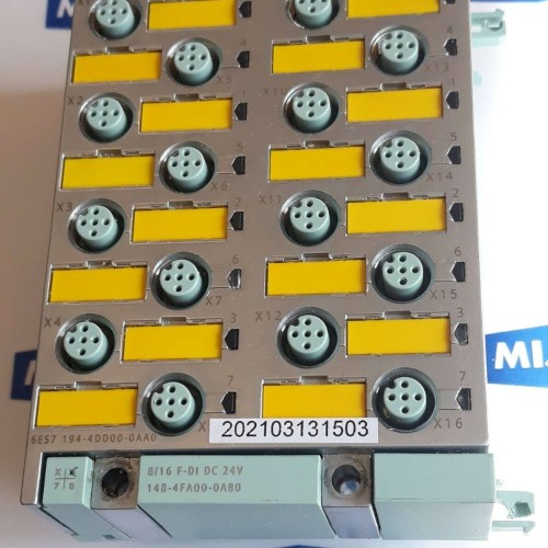 SIEMENS MODULE 6ES7 194 4DD00 0AA0 BASE 6ES7194-4DD00-0AA0