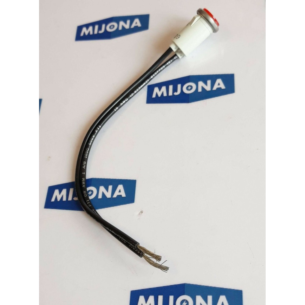 SOLICO 250V 5W 4060129 NEON AMBER 250V LEAD new old stock
