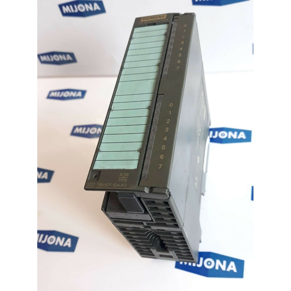 SIEMENS simatic S7 MODULE 6ES7322-1BH01-0AA0 6ES73221BH010AA0 D0 16XDC24V 0.5A