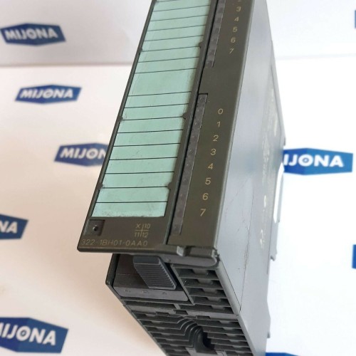 SIEMENS simatic S7 MODULE 6ES7322-1BH01-0AA0 6ES73221BH010AA0 D0 16XDC24V 0.5A