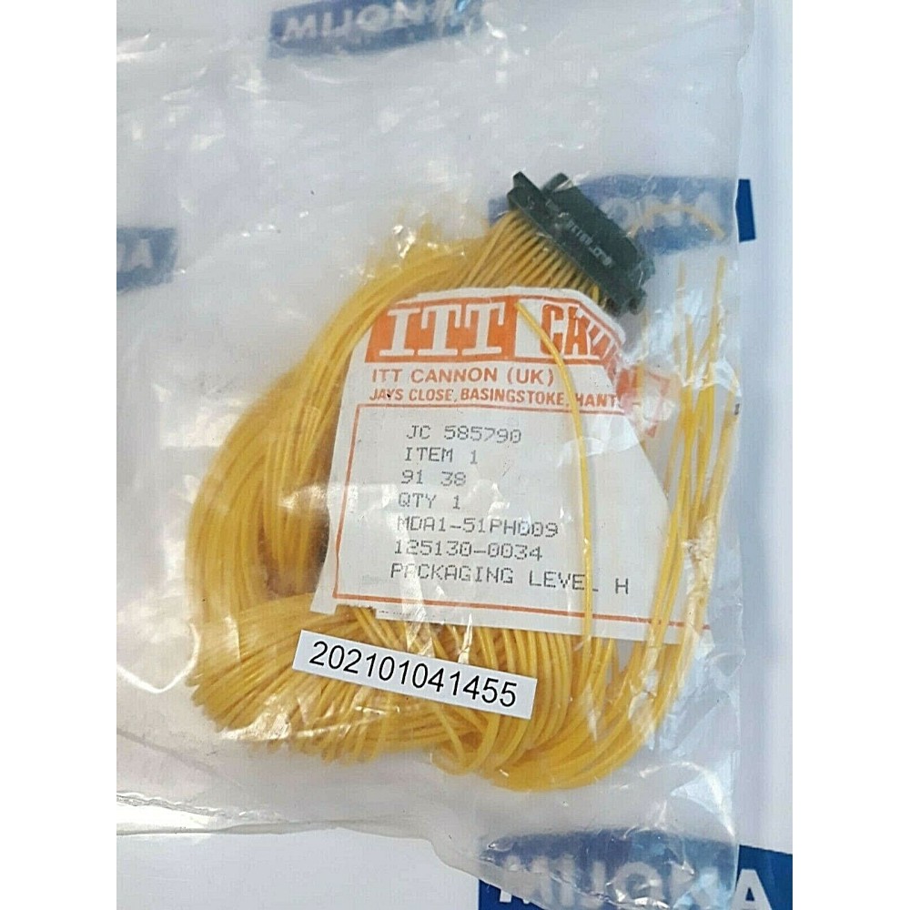 ITT CANNON JC 585790 MDA1 51PH009 125130 0034 B9138 ITT CANNON JC 585790 MDA1 51PH009 125130 0034 B9138